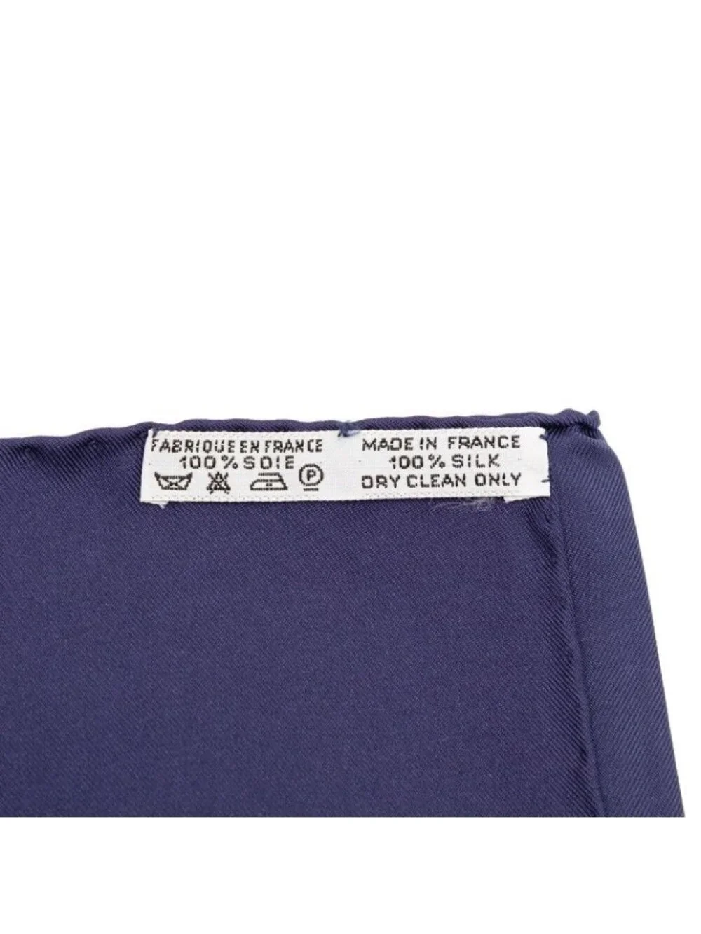 ★SOLD★ Hermes Carre 90 Sichuan Scarf Navy Multicolor Silk - Picture 7 of 7